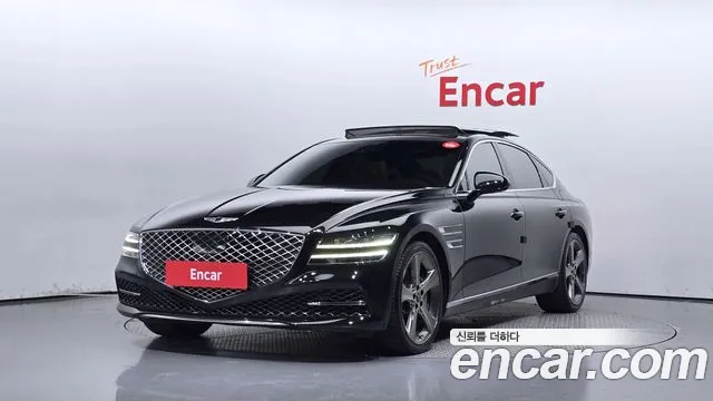 Genesis G80 (RG3) 2021 Черный из Кореи