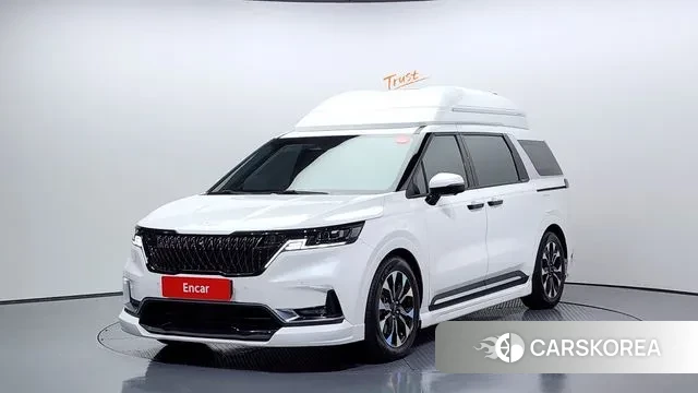 Kia Carnival 4th generation 2021 Белый из Кореи
