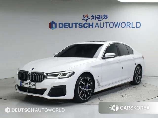 BMW 5 Series (G30) 2022 Белый из Кореи