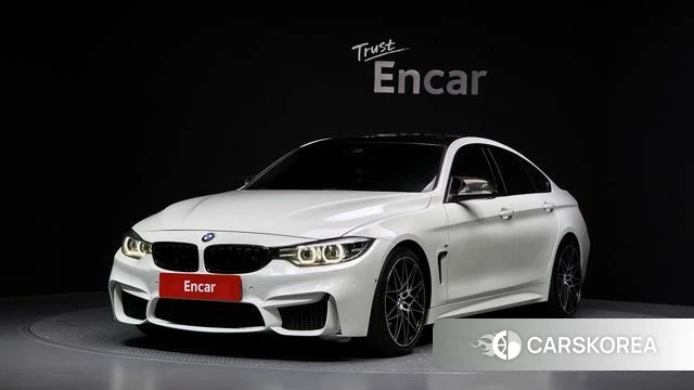 BMW 4 Series (F32) 2018 Белый из Кореи