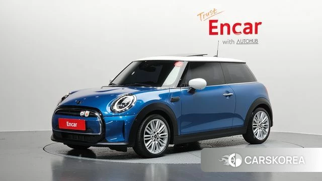Mini Cooper 2023 Синий из Кореи