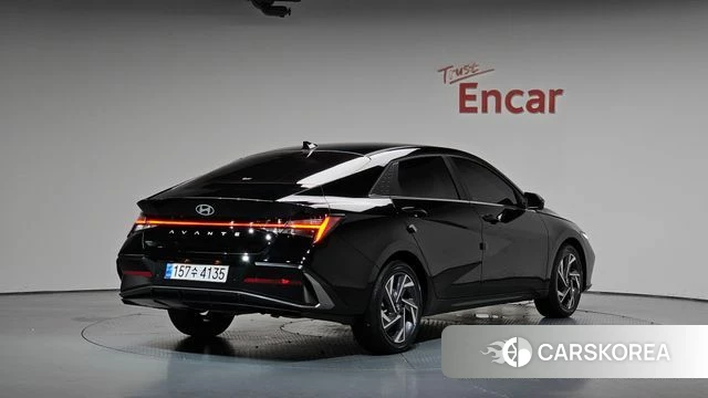 Hyundai The New Avante (CN7) 2025 Черный из Кореи