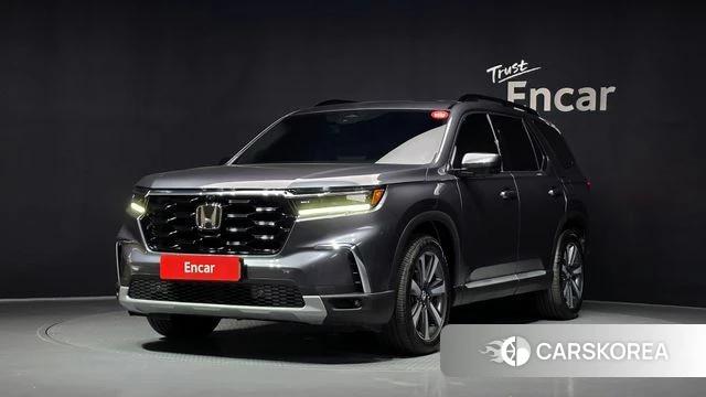 Honda Pilot 4th generation 2023 Серый из Кореи