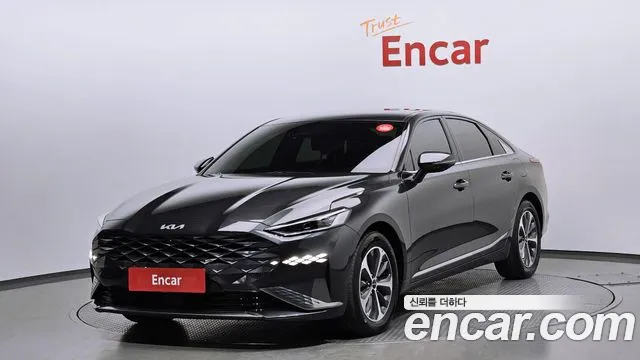 Kia K8 Hybrid 2021 Серый из Кореи