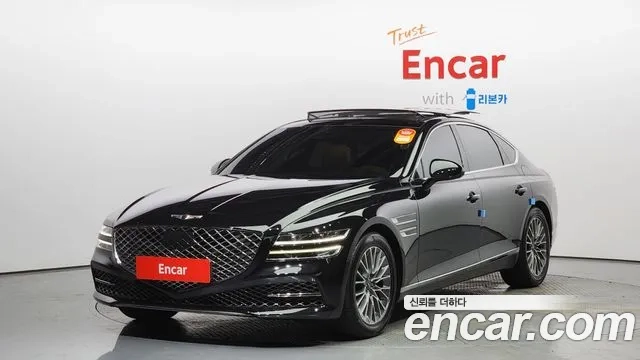 Genesis G80 (RG3) 2022 Черный из Кореи