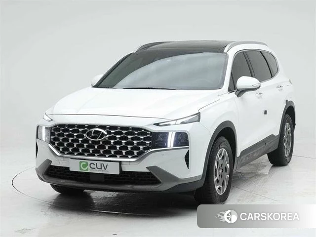 Hyundai The New Santa Fe 2021 Белый из Кореи