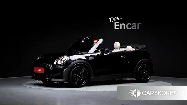 Mini Cooper S Convertible 2023 Черный из Кореи