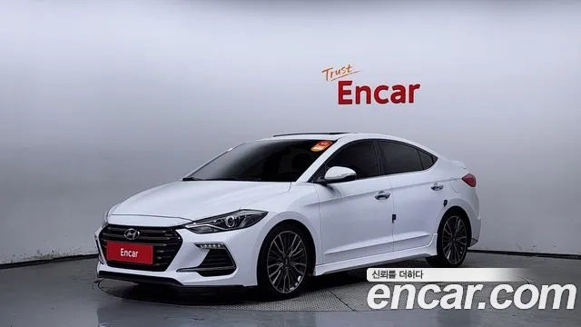 Hyundai Avante AD 2018 Белый из Кореи