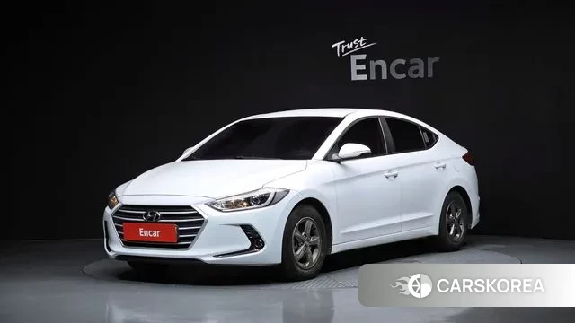 Hyundai Avante AD 2018 Белый из Кореи