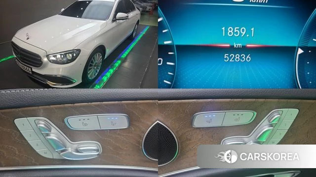 Mercedes-Benz E-Class W213 2021 Белый из Кореи