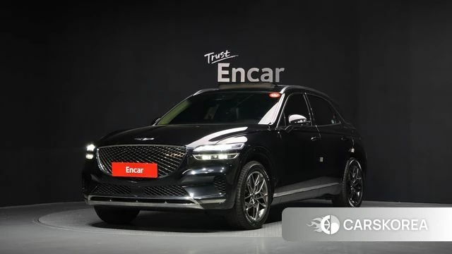 Genesis GV70 2021 Черный из Кореи