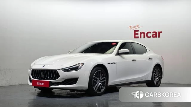 Maserati Ghibli 2019 Белый из Кореи