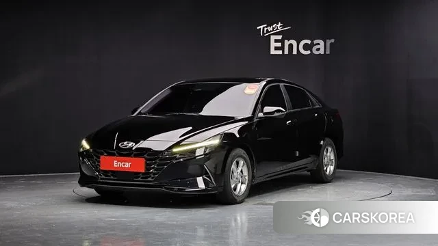 Hyundai Avante (CN7) 2020 Черный из Кореи