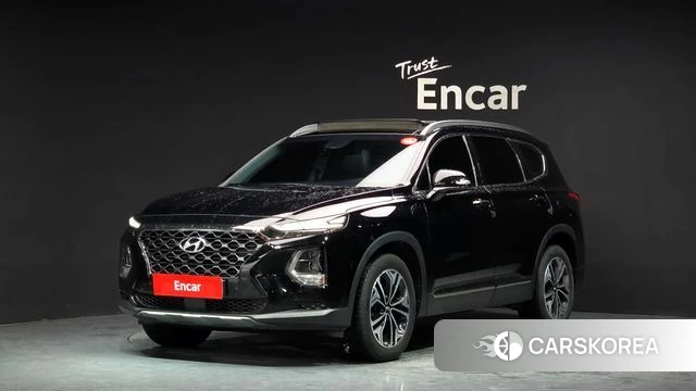 Hyundai Santa Fe TM 2019 Черный из Кореи