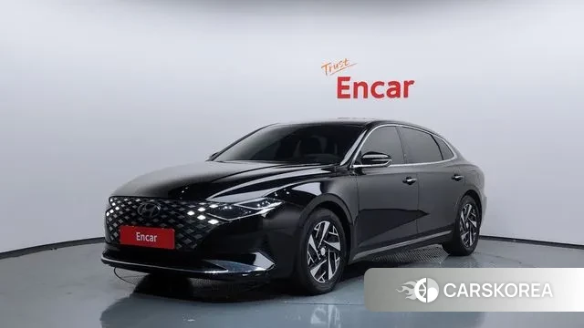 Hyundai The New Grandeur IG Hybrid 2022 Черный из Кореи