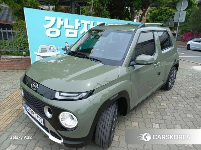 Hyundai Casper 2022 Темно-зеленый из Кореи