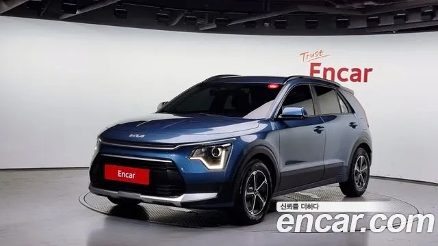 Kia Di Ol Nu Niro 2022 Небесно-голубой из Кореи