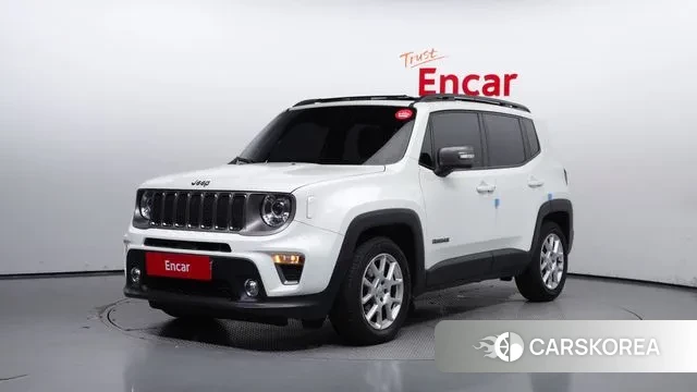 Jeep Renegade 2019 Белый из Кореи