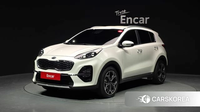 Kia Sportage The Bold 2021 Белый из Кореи