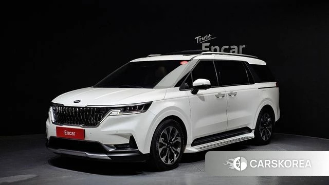 Kia Carnival 4th generation 2021 Белый из Кореи
