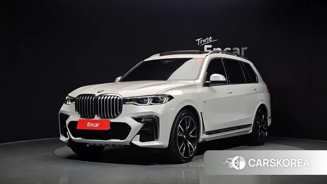 BMW X7 (G07) 2022 Белый из Кореи