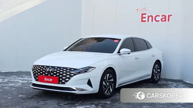 Hyundai The New Grandeur IG Hybrid 2022 Белый из Кореи