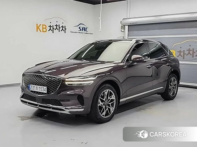 Genesis GV70 2021 Красный из Кореи