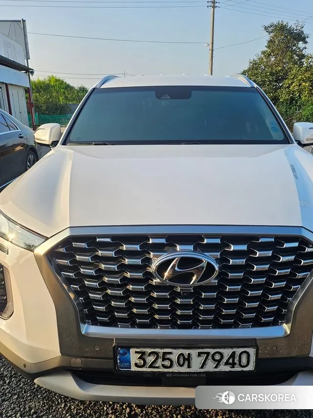 Hyundai Palisade 2021 Белый из Кореи