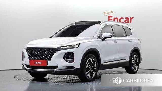 Hyundai Santa Fe TM 2018 Белый из Кореи