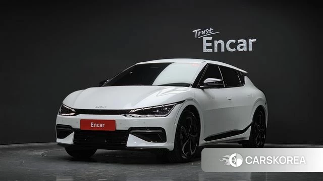 Kia EV6 2023 Белый из Кореи