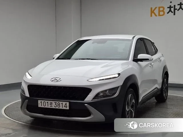 Hyundai The New Kona Hybrid 2021 Белый из Кореи