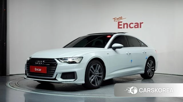 Audi A6 (C8) 2023 Белый из Кореи