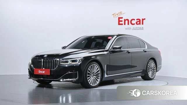 BMW 7 Series (G11) 2021 Черный из Кореи
