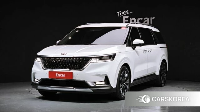 Kia Carnival 4th generation 2020 Белый из Кореи