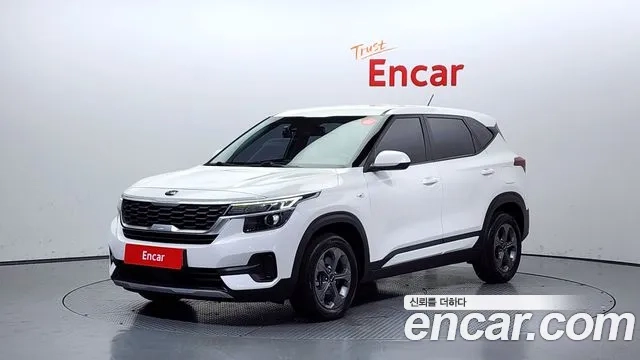 Kia Seltos 2021 Белый из Кореи