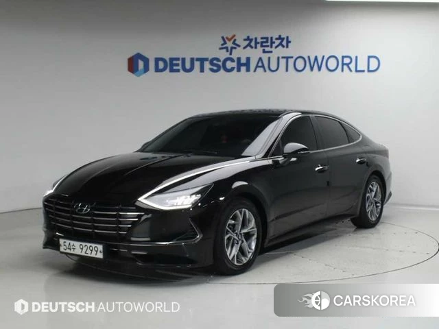 Hyundai Sonata (DN8) 2019 Черный из Кореи