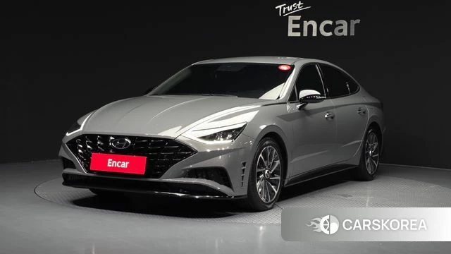 Hyundai Sonata (DN8) 2021 Серебристо-серый из Кореи