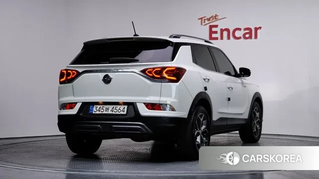 Ssangyong Beautiful Korando 2022 Белый из Кореи