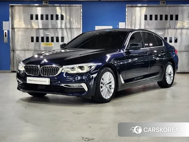 BMW 5 Series (G30) 2020 Синий из Кореи