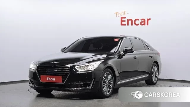 Genesis EQ900 2018 Черный из Кореи