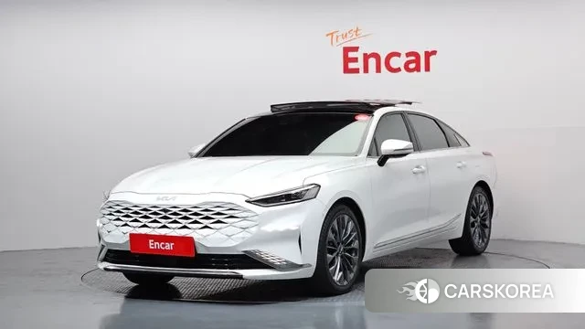Kia K8 2023 Белый из Кореи