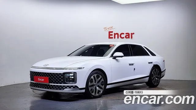 Hyundai Grandeur (GN7) 2023 Белый из Кореи