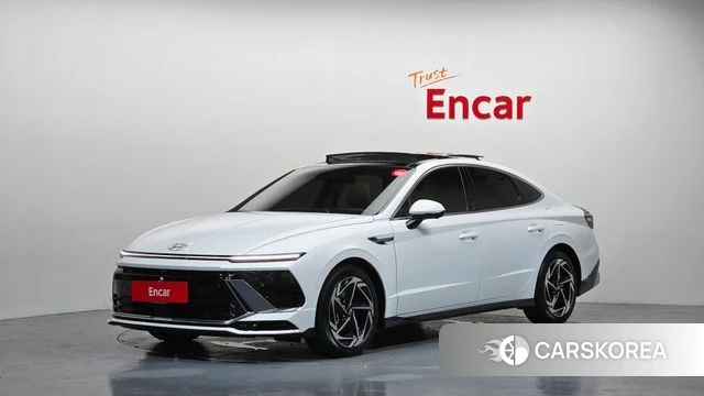 Hyundai Sonata D Edge Hybrid (DN8) 2025 Белый из Кореи