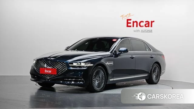 Genesis G90 2021 Синий из Кореи