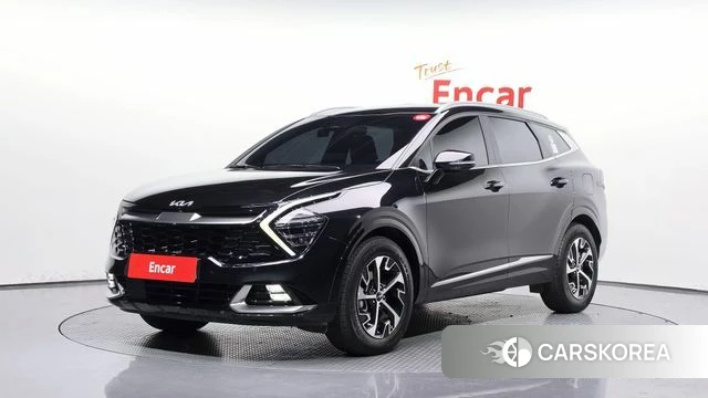 Kia Sportage 5th Generation Hybrid 2022 Черный из Кореи