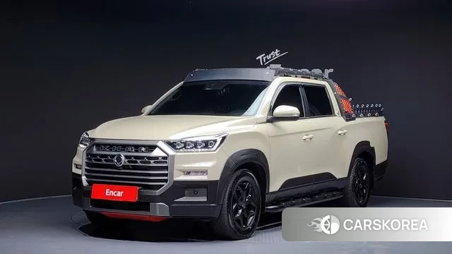 Ssangyong The New Rexton Sports Cannes 2023 Жемчужный цвет из Кореи