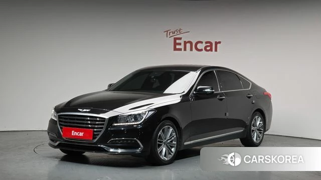 Genesis G80 2018 Черный из Кореи