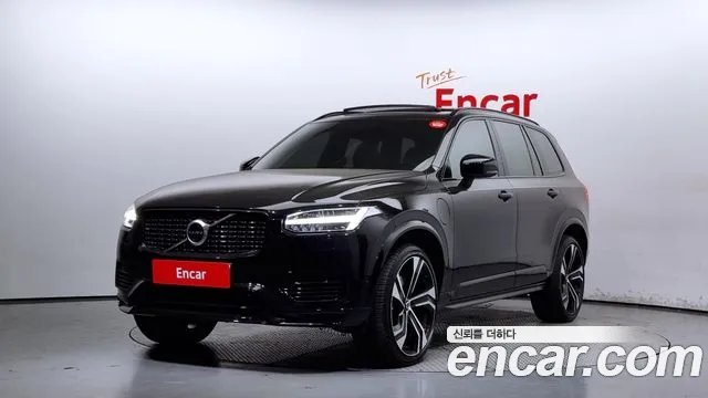 Volvo XC90 second Generation 2021 Черный из Кореи