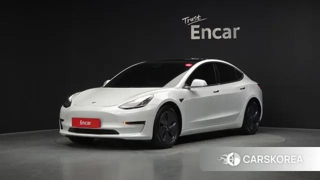 Tesla Model 3 2020 Белый из Кореи