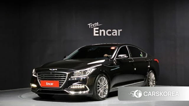 Genesis G80 2018 Черный из Кореи